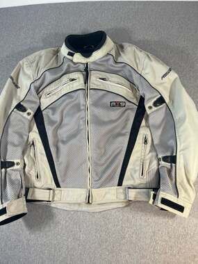 Fieldsheer ATS9 Tan Motorcycle Mesh Jacket Men’s L